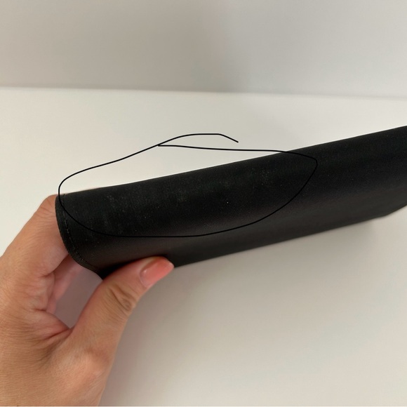 Prada Black Nylon Trifold Wallet with original box and card. - Picture 7 of 8